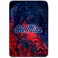 NCAA Ole Miss Rebels Sublimated Soft Throw Blanket