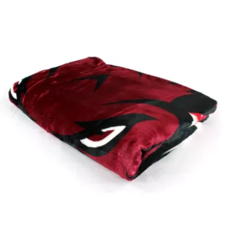 NCAA Arkansas Razorbacks Sublimated Soft Throw Blanket