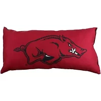 NCAA Arkansas Razorbacks 2 Sided Bolster Travel Pillow
