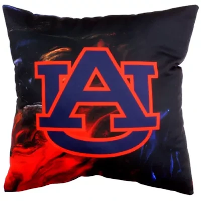NCAA Auburn Tigers 2 Sided Color Swept Decorative Pillow