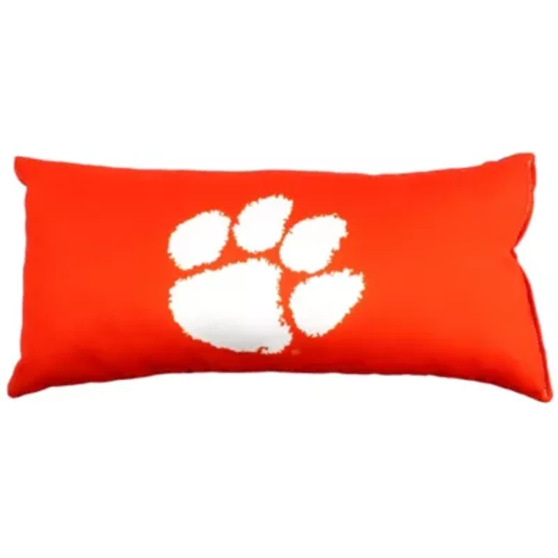 NCAA Clemson Tigers 2 Sided Bolster Travel Pillow