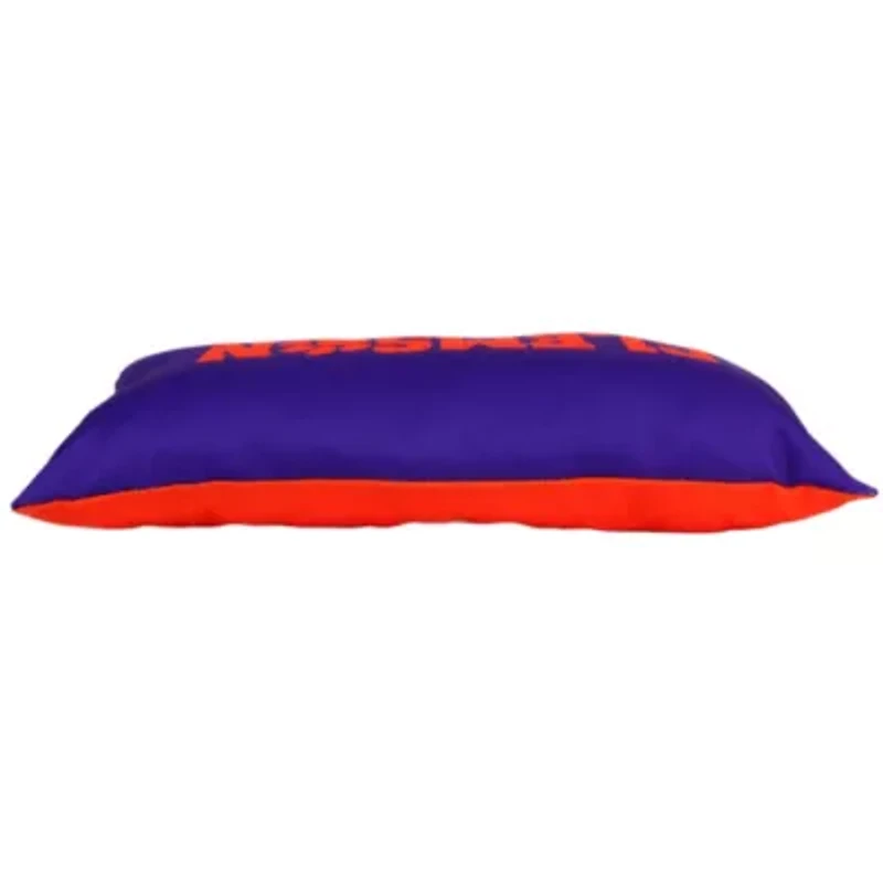 NCAA Clemson Tigers 2 Sided Bolster Travel Pillow