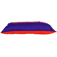 NCAA Clemson Tigers 2 Sided Bolster Travel Pillow