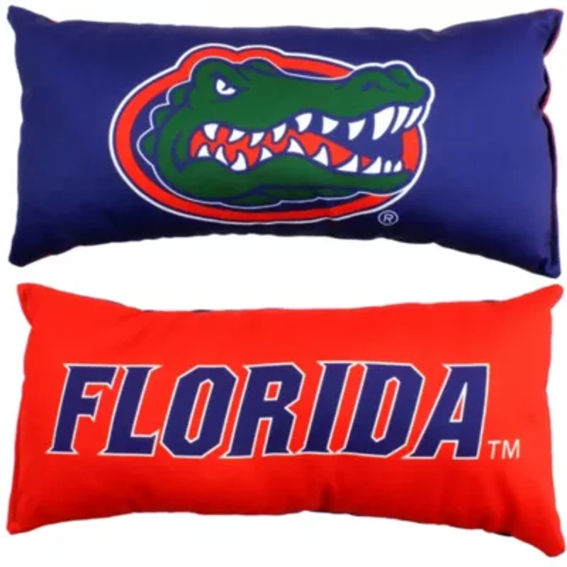NCAA Florida Gators 2 Sided Bolster Travel Pillow