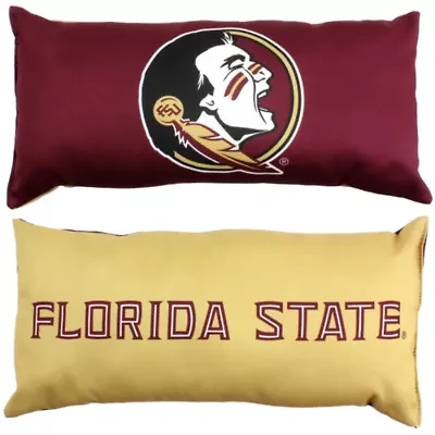 NCAA Florida State Seminoles 2 Sided Bolster Travel Pillow