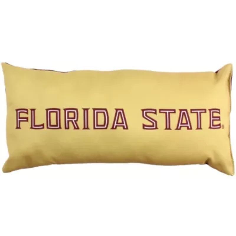 NCAA Florida State Seminoles 2 Sided Bolster Travel Pillow