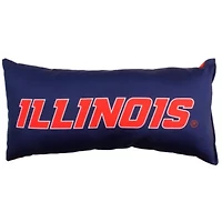 NCAA Illinois Fighting Illini 2 Sided Bolster Travel Pillow