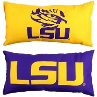 NCAA LSU Tigers 2 Sided Bolster Travel Pillow