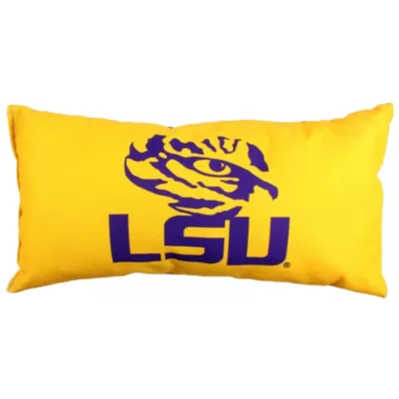 NCAA LSU Tigers 2 Sided Bolster Travel Pillow