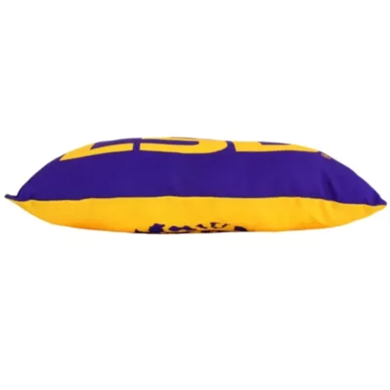 NCAA LSU Tigers 2 Sided Bolster Travel Pillow