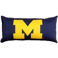 NCAA Michigan Wolverines 2 Sided Bolster Travel Pillow