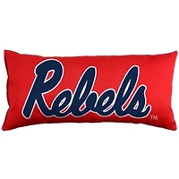 NCAA Ole Miss Rebels 2 Sided Bolster Travel Pillow
