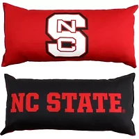 NCAA NC State Wolfpack 2 Sided Bolster Travel Pillow