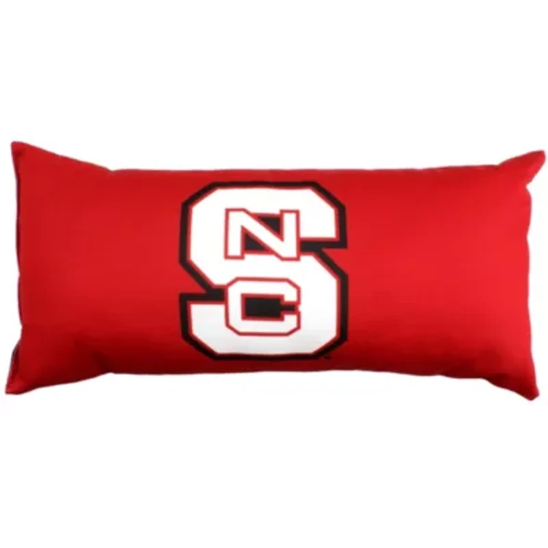 NCAA NC State Wolfpack 2 Sided Bolster Travel Pillow