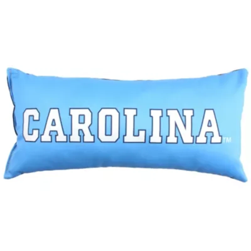 NCAA North Carolina Tar Heels 2 Sided Bolster Travel Pillow