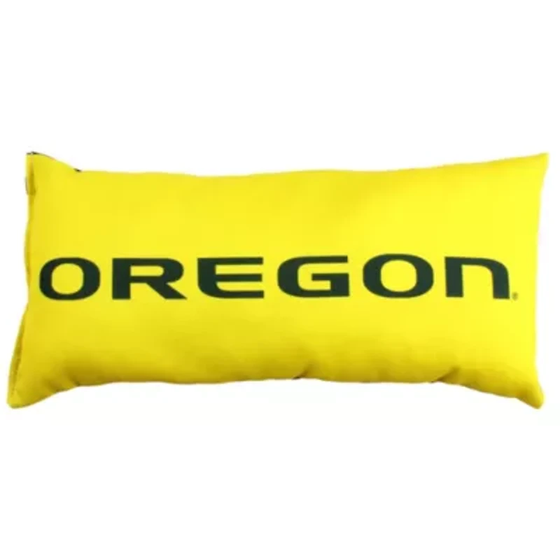 NCAA Oregon Ducks 2 Sided Bolster Travel Pillow