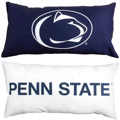 NCAA Penn State Nittany Lions 2 Sided Bolster Travel Pillow