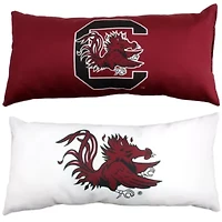 NCAA South Carolina Gamecocks 2 Sided Bolster Travel Pillow
