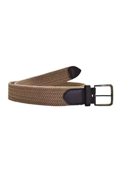 Big & Tall Woven Stretch Belt