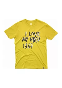 HBCU Golden Bulls  Love Graphic T-Shirt