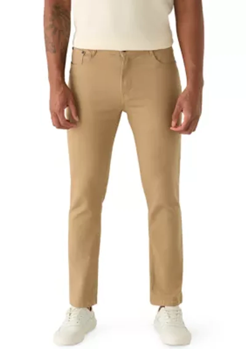 Men's 5 Pocket Twill Pants