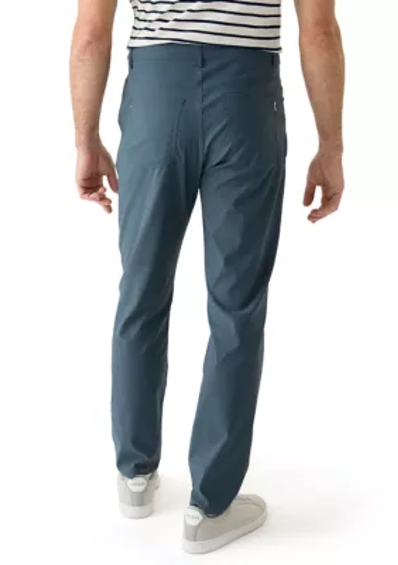 Solid Slim Pants