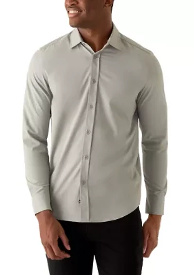 Men's Long Sleeve Casual Button Down Shirt
