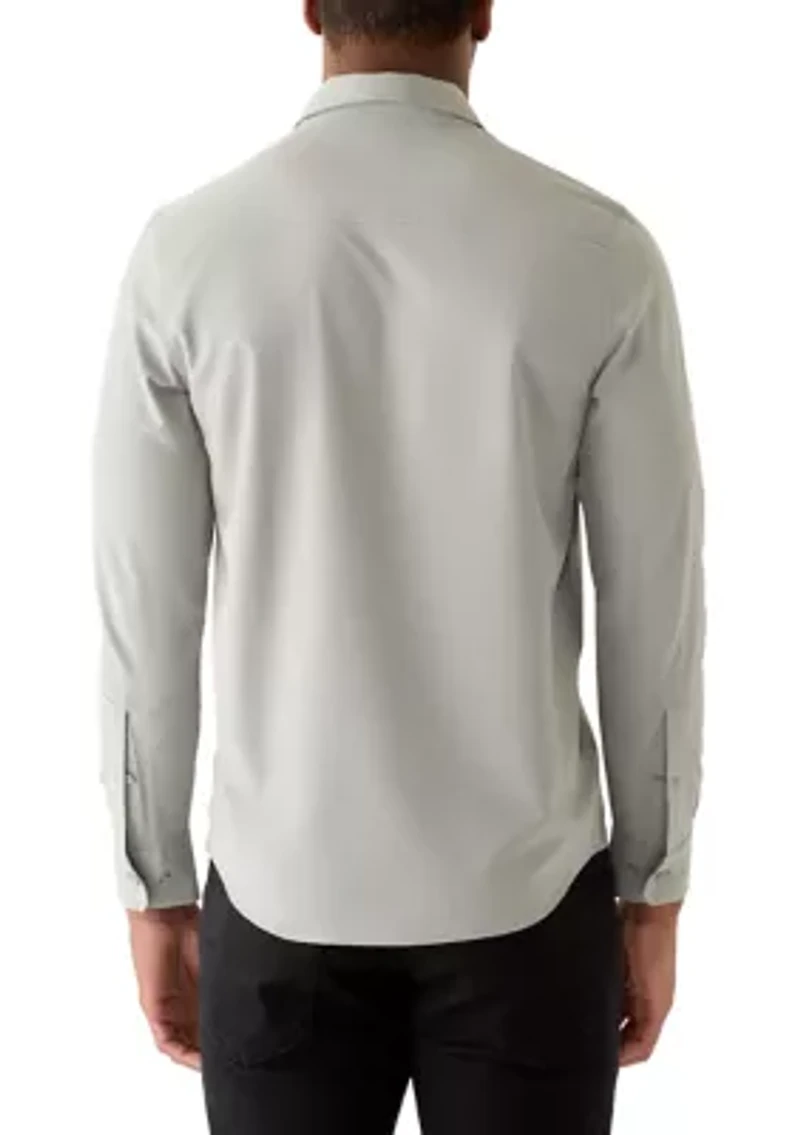 Men's Long Sleeve Casual Button Down Shirt