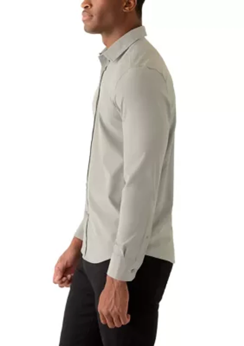 Men's Long Sleeve Casual Button Down Shirt