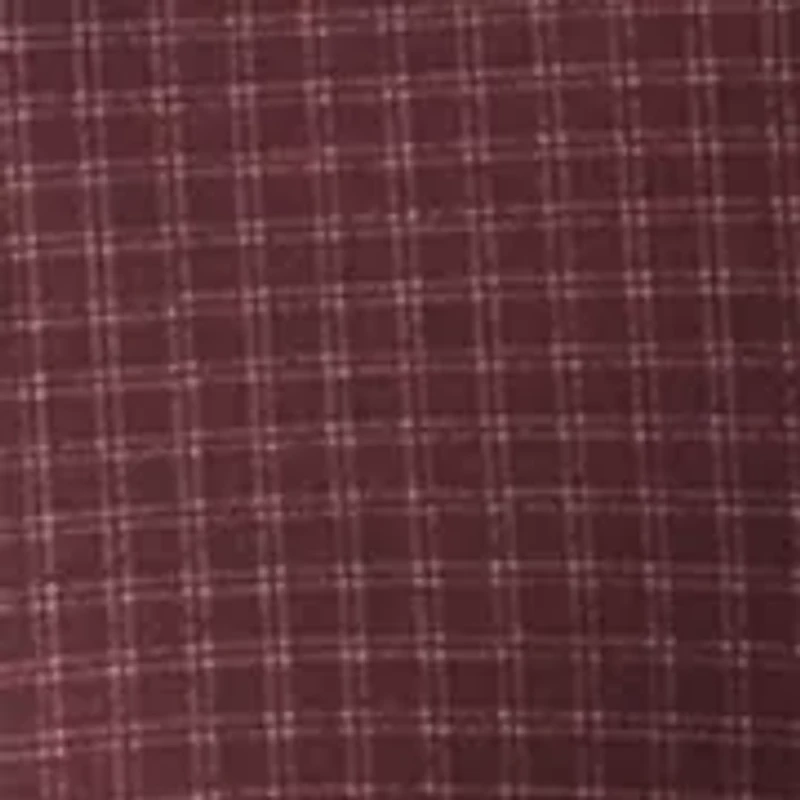 Men's Red Heather Check Dress Shirt