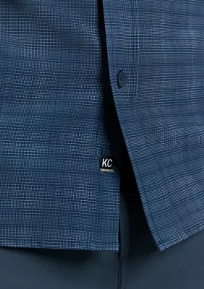 Men's Long Sleeve Plaid Button Up Shirt