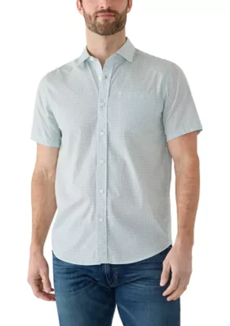 Men's Short Sleeve Woven Shirt