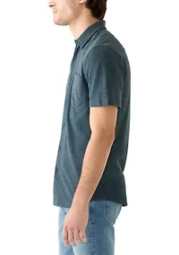 Men's Short Sleeve Heather Polo Shirt