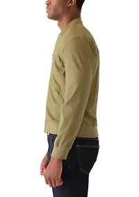 Men's Solid Bomber Jacket
