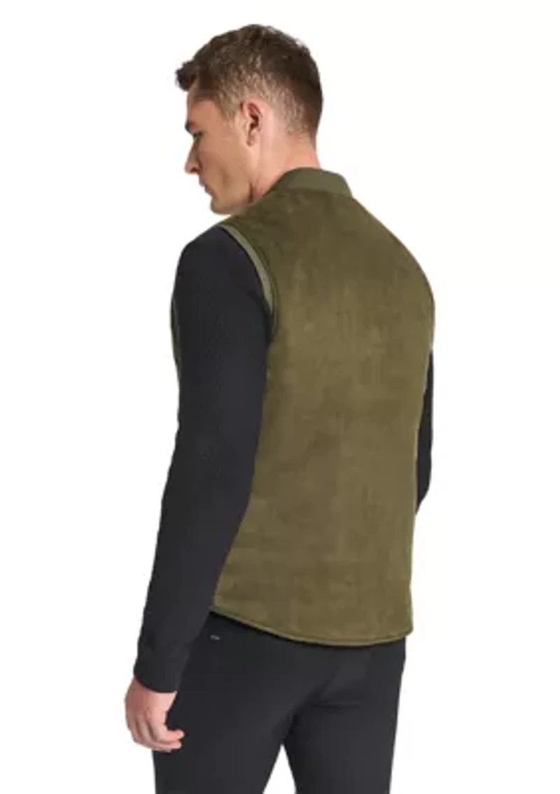 Men's Reversible Suede Vest