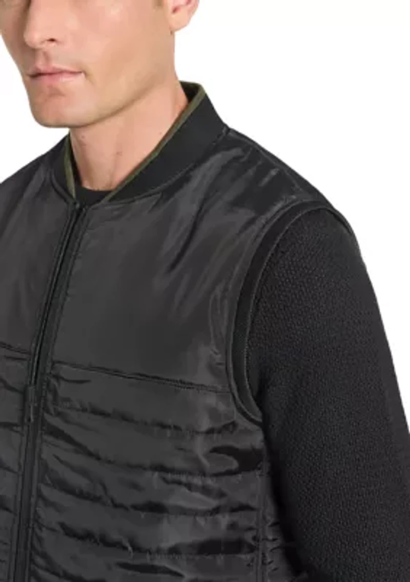 Men's Reversible Suede Vest