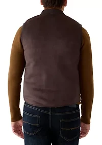 Men's Reversible Suede Vest