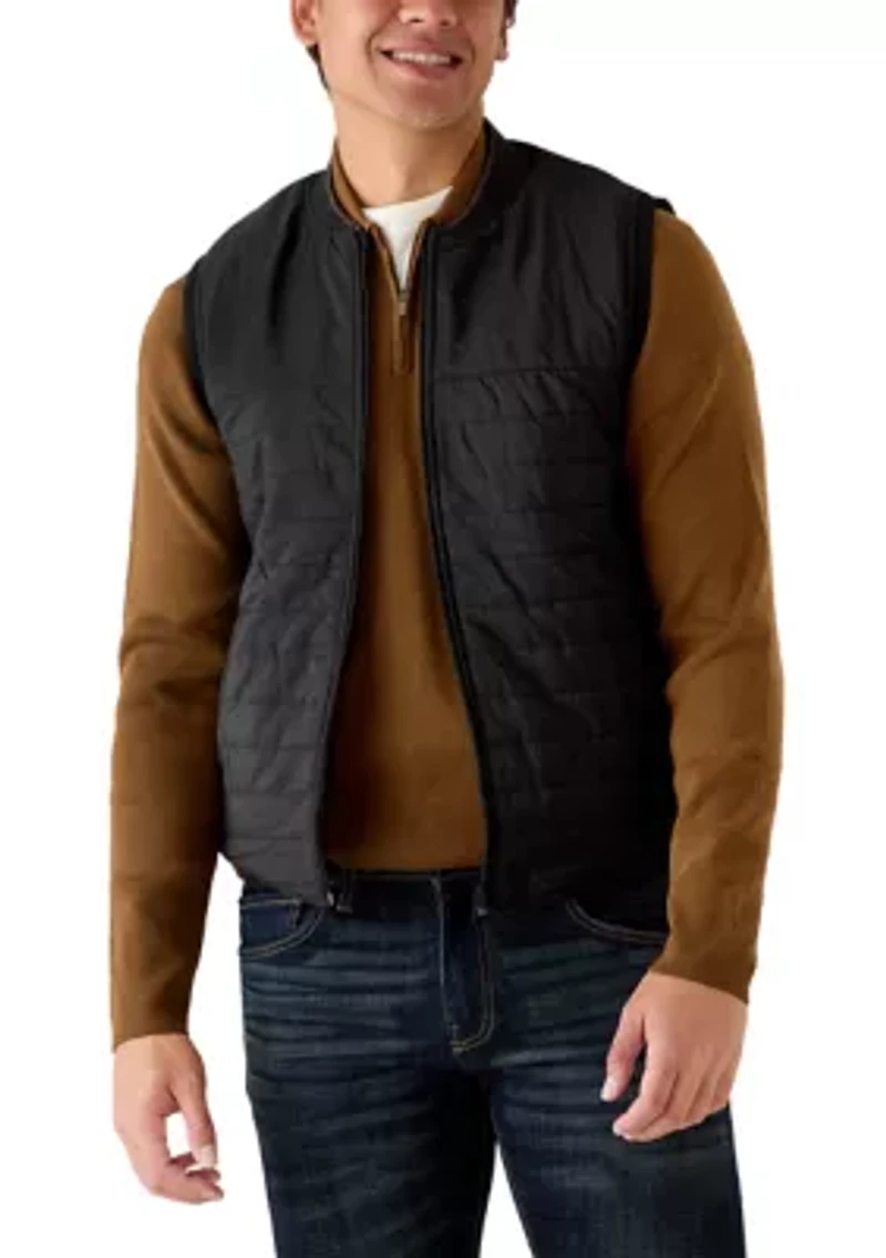 Men's Reversible Suede Vest