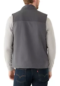 Men's Sport Charcoal Solid Classic Vest