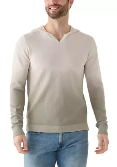 Men's Long Sleeve Hooded Knit