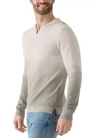 Men's Long Sleeve Hooded Knit