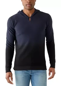 Men's Knit Sweater with Hood