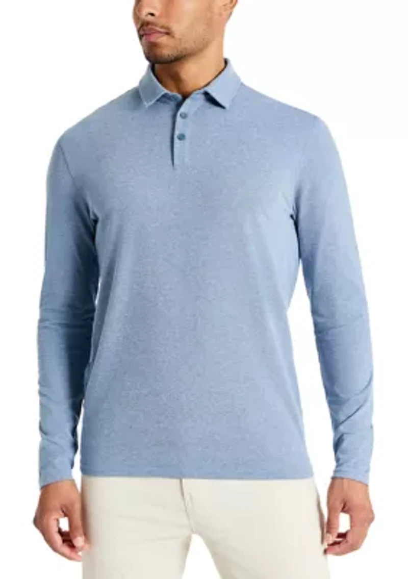 Sport Long Sleeve Polo Shirt