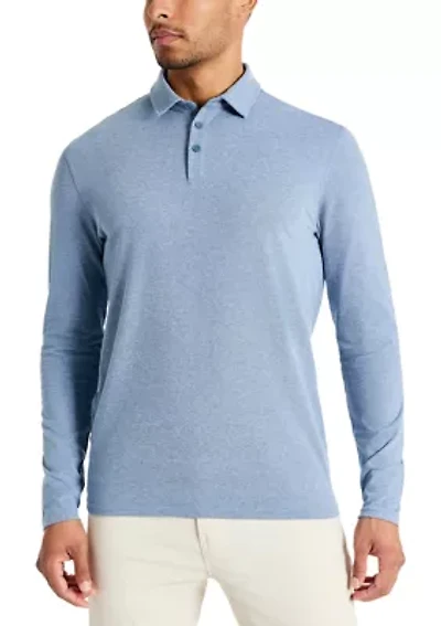 Sport Long Sleeve Polo Shirt