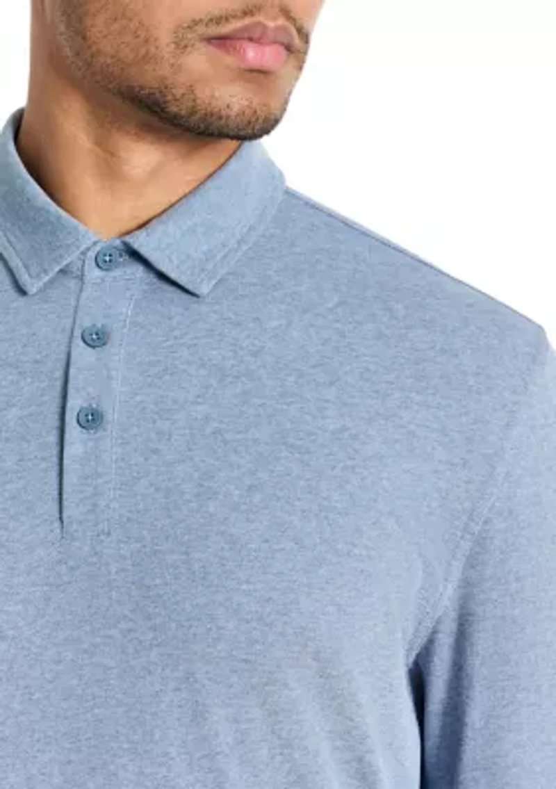 Sport Long Sleeve Polo Shirt