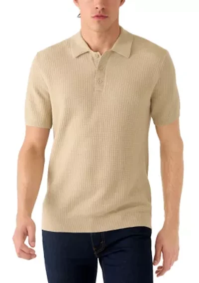 Men's Sweater Polo Shirt