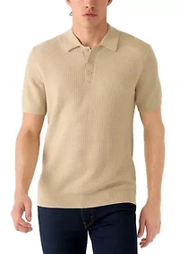 Men's Sweater Polo Shirt