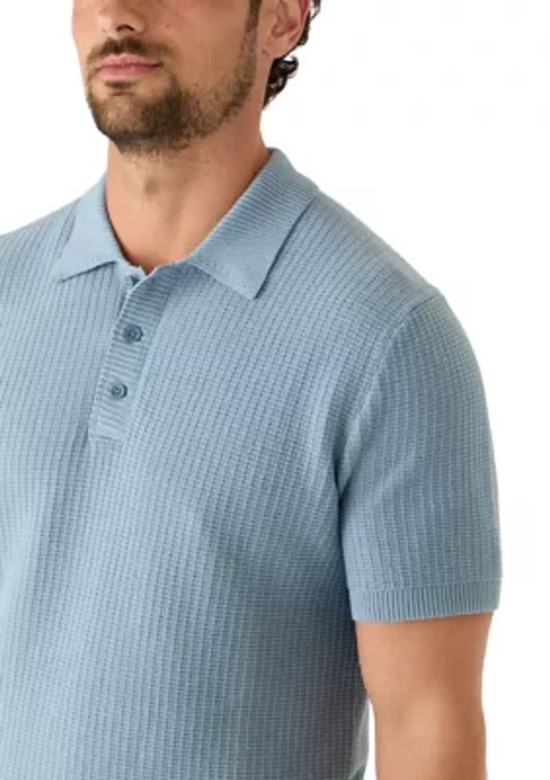Men's Sweater Polo Shirt