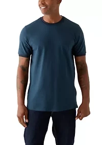 Men's Sport Classic Trim Crew Neck T-Shirt