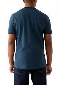 Men's Sport Classic Trim Crew Neck T-Shirt